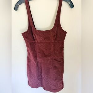 Urban Outfitters suede look mini dress, size small